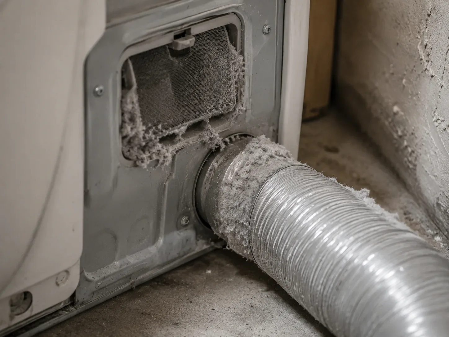 Dryer vent and airflow detail