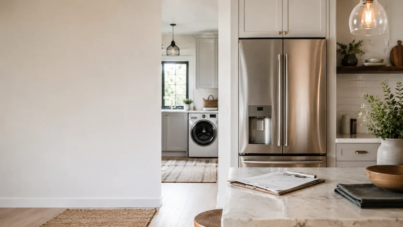 Residential kitchen and laundry appliances covered by Creekstone repair warranty